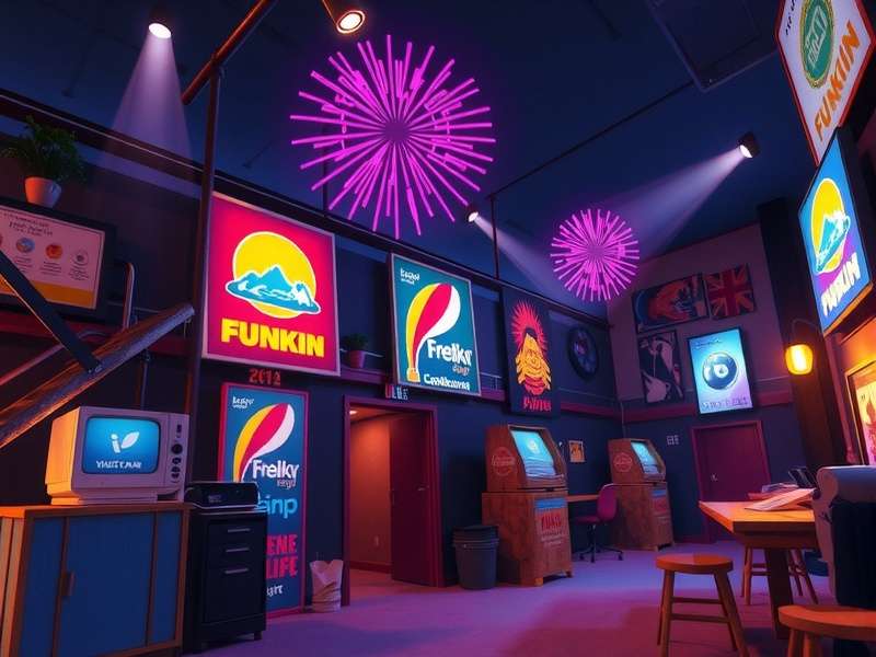 Friday Night Funkin main characters Boyfriend and Girlfriend facing off against Daddy Dearest