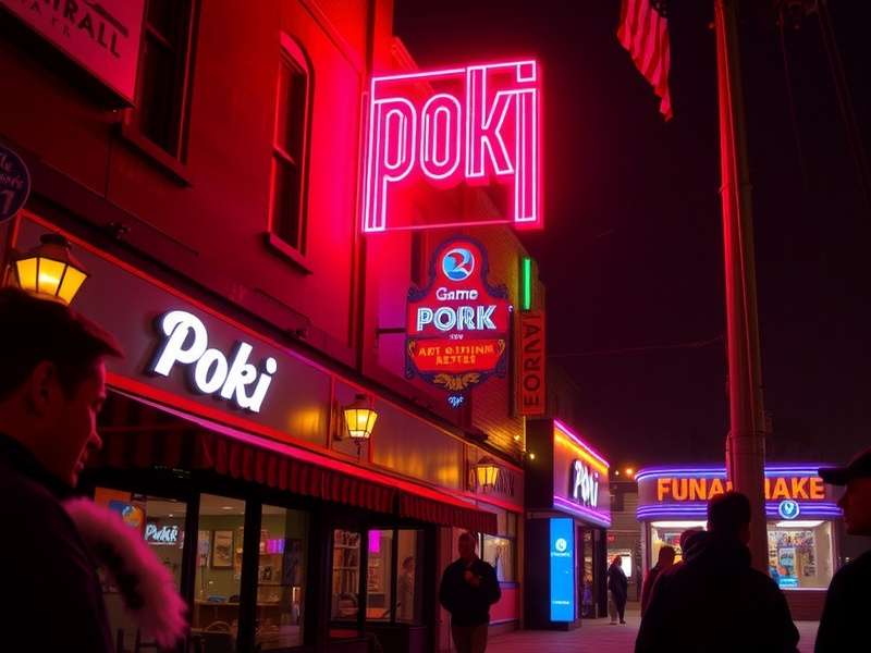 Colorful neon music visualizer representing Friday Night Funkin's vibrant aesthetic