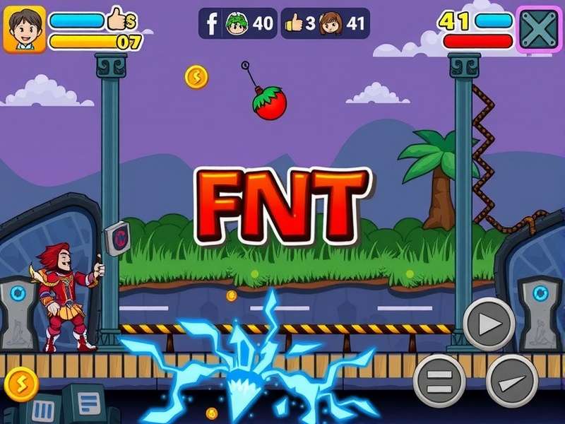 Friday Night Funkin free gameplay screen with Boyfriend and Daddy Dearest