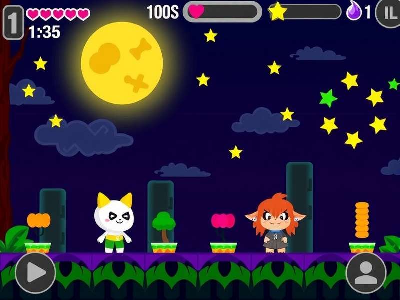 Boyfriend facing Daddy Dearest in a Friday Night Funkin rap battle