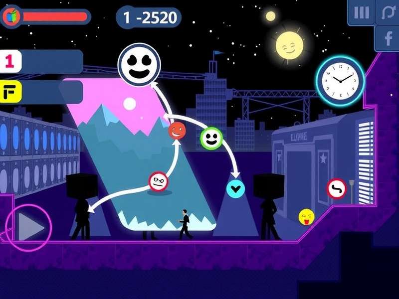 Friday Night Funkin main characters Boyfriend and Girlfriend facing off in rap battle