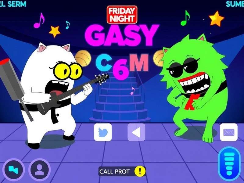 Friday Night Funkin Huggy Wuggy mod gameplay screenshot