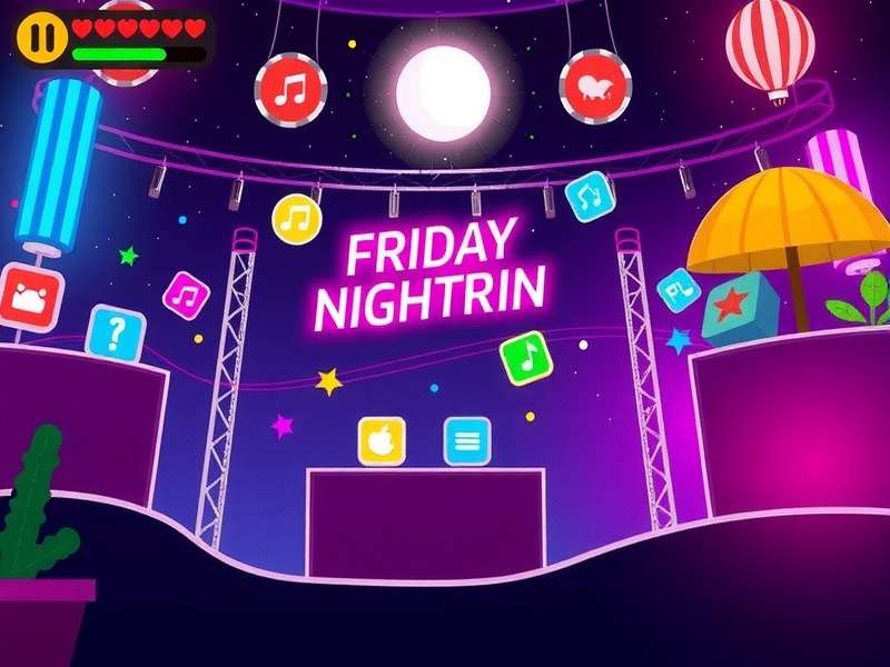 Developer working on Friday Night Funkin mod code on GitHub