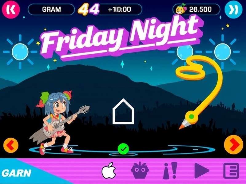 Friday Night Funkin Kapi Mod gameplay screenshot showing Boyfriend vs Kapi