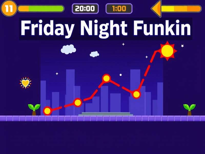 A collage of popular Friday Night Funkin mod characters including Whitty, Hex, Sarvente, and Bob