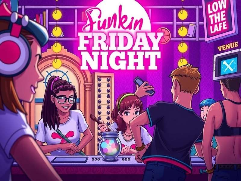 Boyfriend and Girlfriend facing off against Daddy Dearest in a musical battle