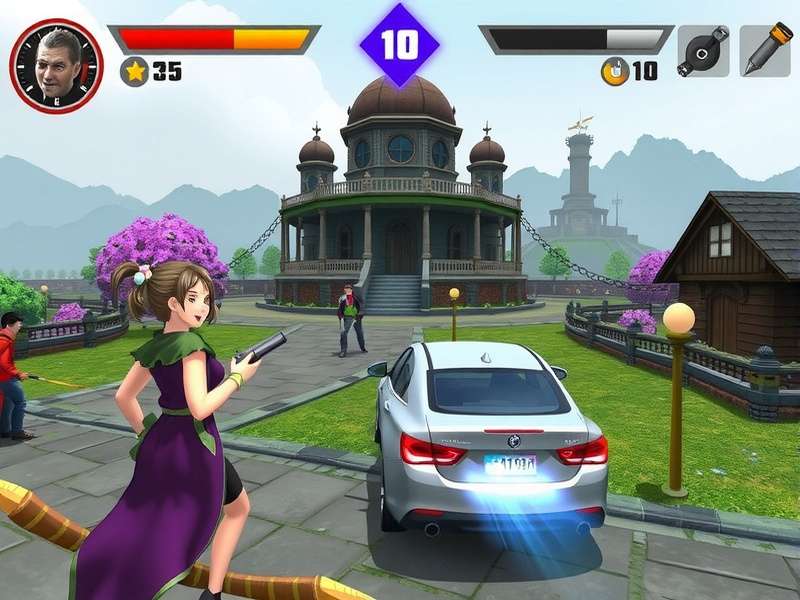 Gameplay screenshot of the Fjfjf mod in Friday Night Funkin showing intense note patterns