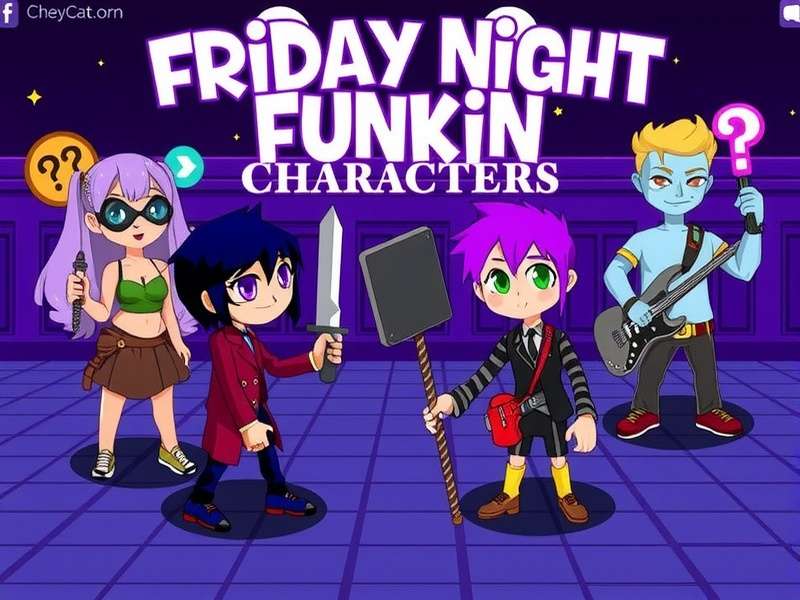 Baddies FNF Mod Characters