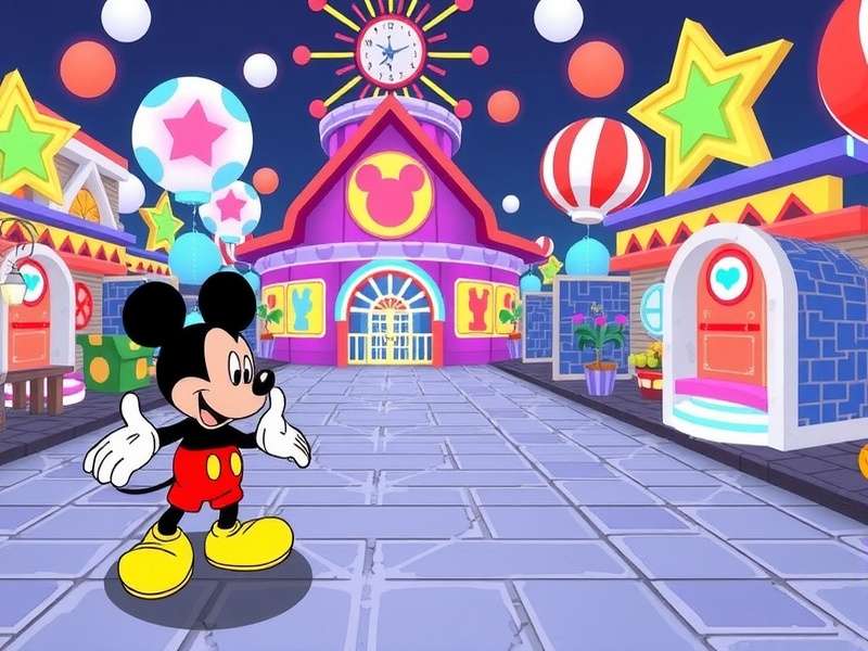 Friday Night Funkin Mods Mickey Mouse banner featuring iconic mod characters and rhythm battle scenes