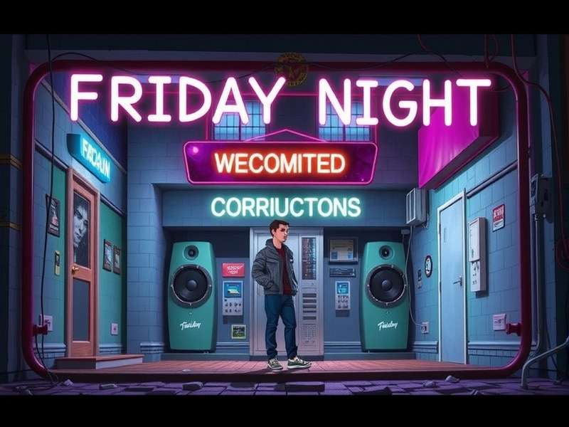 Friday Night Funkin Mods Corrupted – dark twisted characters including corrupted Boyfriend and Girlfriend with glitch effects