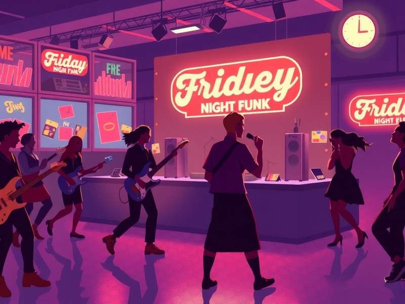 Friday Night Funkin gameplay screenshot showing Boyfriend vs Daddy Dearest