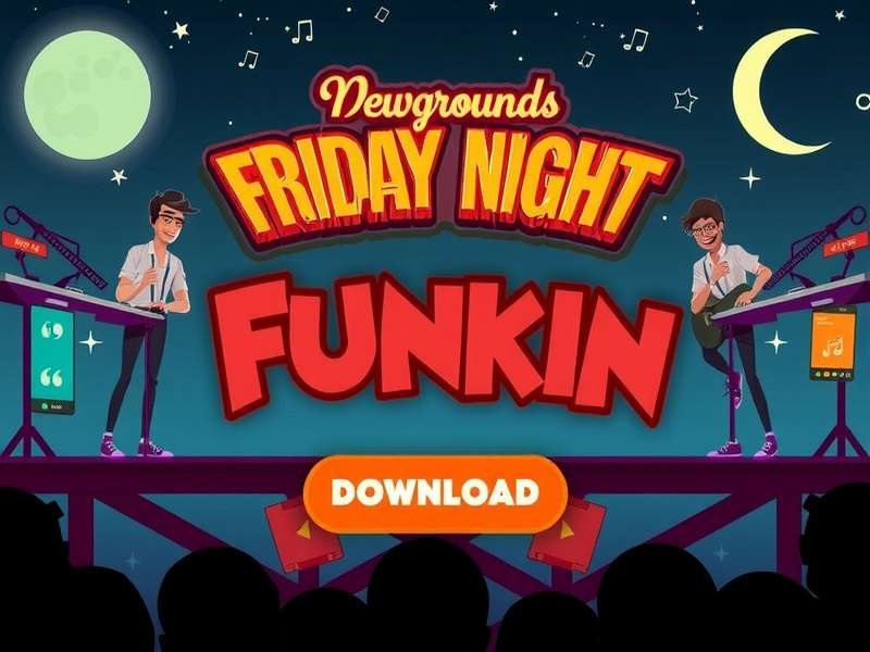 Friday Night Funkin gameplay screenshot featuring Boyfriend vs Daddy Dearest on Newgrounds